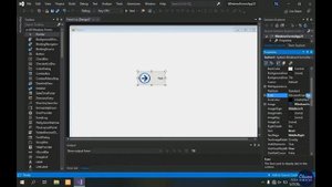 how to add image to button in visual studio windows form application 2019