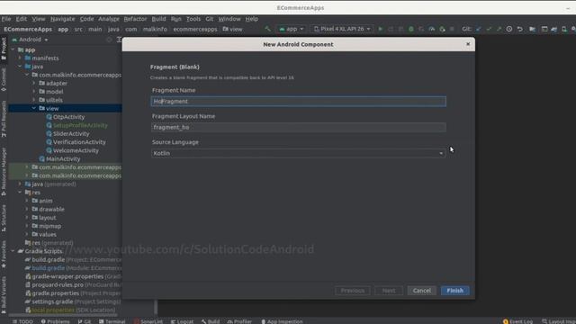 how to make android shopping\Part-3.1\ecommerce android app with web admin panel#SolutionCodeAndroi