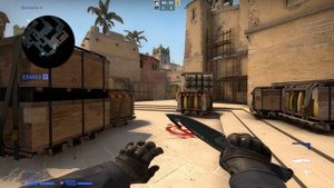 Gut Knife | Night (Field-Tested) - CSGO Skin Showcase