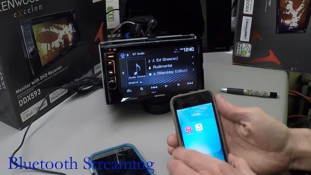 Kenwood DDX393 and DDX593 Full Demo