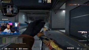 WorldEdit's 1vs4 Clutch Attempt ! CS:GO Twitch Clips