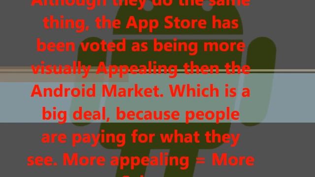 App Store vs Android Market смотреть онлайн