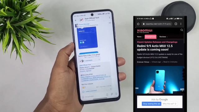 Miui 12.5 With Android 11 Update is Ready For Rollout Redmi 9/9 Activ/Poco C3/C31/Redmi 9A/9A Sport