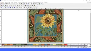 Программа Pattern Maker v4 Pro — как вставить картинку-инструкцию в схему