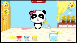 Magical Color Mixing Studio ❤ Baby Panda ❤ BabyBus ❤ Android and iOS Games For Kids