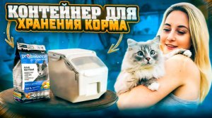 КОНТЕЙНЕР ДЛЯ КОРМА | Организация хранения корма питомца