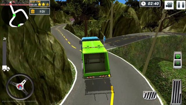Off Road Garbage Truck Driver - Trash Dump Truck Driving Simulator - Android GamePlay