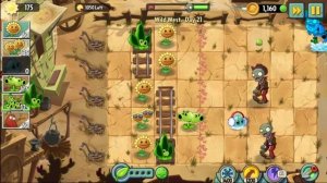 Plants vs  Zombies 2 ✿ Wild West! Day 21 ✿ Spend no more than 1750 Sun ✿ Hard Level