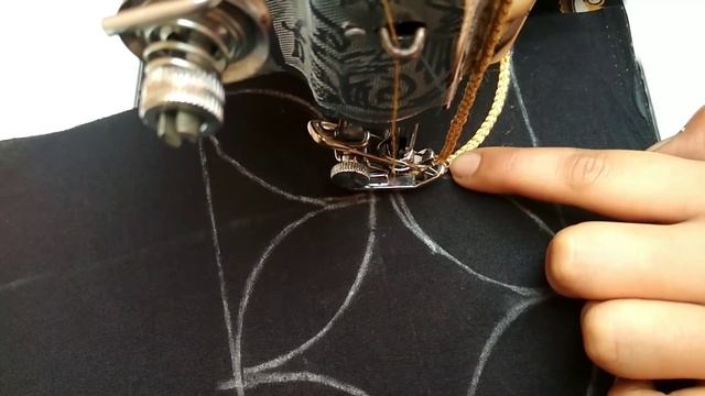 Dori से बनाएं खूबसूरत Design/ simple sewing machine embroidery | Simple design | BR fashion смотреть онлайн