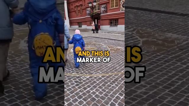 Mile Marker 0 in Moscow, Russia