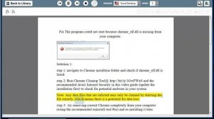 Fix The program could not start because chrome_elf.dll is from missing your computer