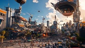 1950s Future Unveiled： Retro Sci-Fi Journey