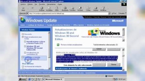 Installing Windows Update Restored v4 on Windows 98 First Edition