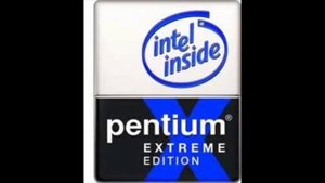 Intel logos with Windows Startup And Shutdown sounds