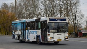 Автобус Mercedes-Benz O405 (АС 284 22). Покатушки по Барнаулу. / Ride on the Mercedes-Benz O405 bus