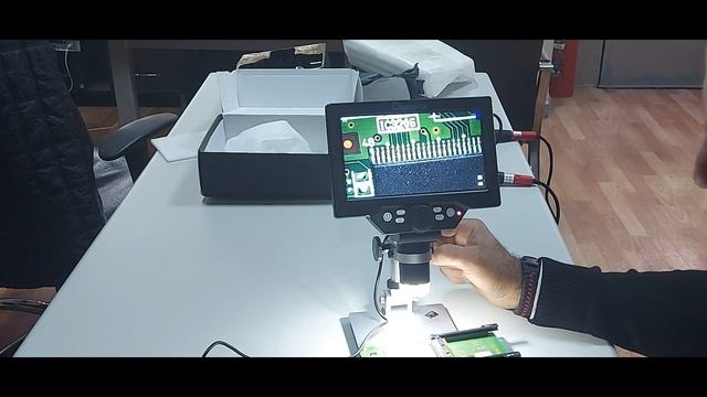 Mustool G1200 12MP 7'' Elektronik Mikroskop смотреть онлайн