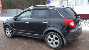 Где находится дополнительный VIN  номер Opel Antara!