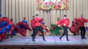 Цыганский танец от ветеранов