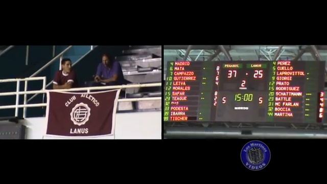LNB - Peñarol 78 - Lanus 62 - Los Martines Videos смотреть онлайн