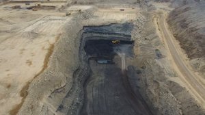 Работы на карьере. Съемка БПЛА