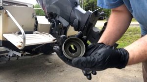 How to install Yamaha outboard propeller