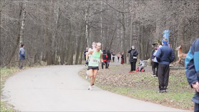 Измайловский полумарафон 2013 На трассе