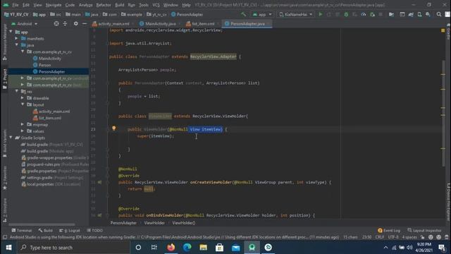 [2021] #23 RecyclerView and CardView part 1 | Session 3 | Android Programming with Rana Waqas