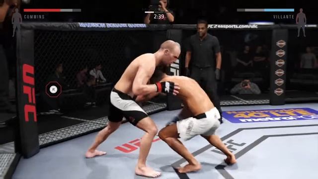 UFC2. Турнир UFC on Fox 25. Patrick Cummins-Gian Villante. смотреть онлайн