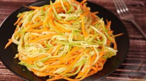 И кабачки туда же.)
КАБАЧКИ С МОРКОВЬЮ, ПО-ПОРЕЙСКИ