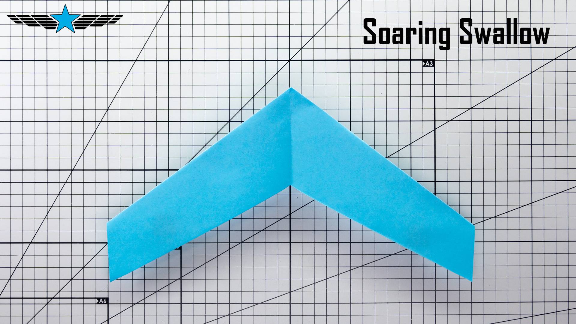 Представляем «Парящую ласточку» — удивительный летающий бумажный самолетик! смотреть онлайн