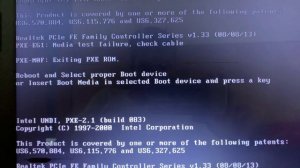 I CAN'T FIX ERROR WHEN I START WINDOW LAPTOP DELL || INTEL UNDI, PXE-2.1(BUILD 083)