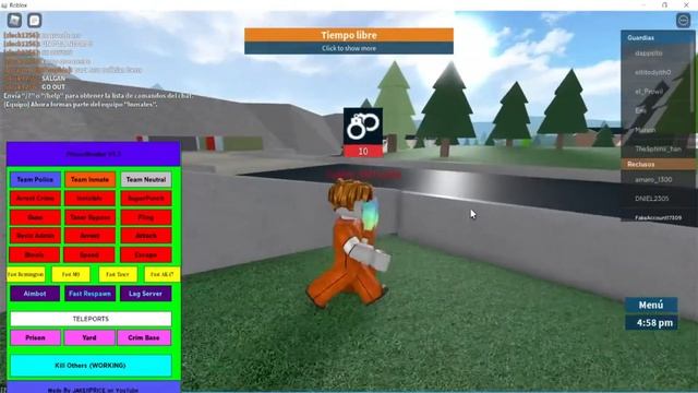 Nuevo Hack para roblox 2021! Prison Life