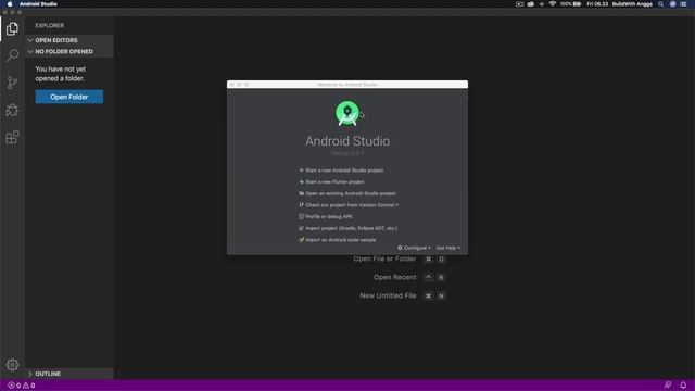 Install Flutter Android Studio | Tutorial Flutter 3
