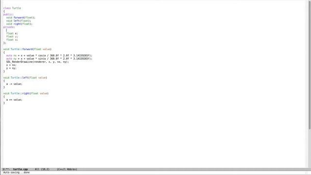 6 Turtle Graphics (C++ Tutorial) смотреть онлайн