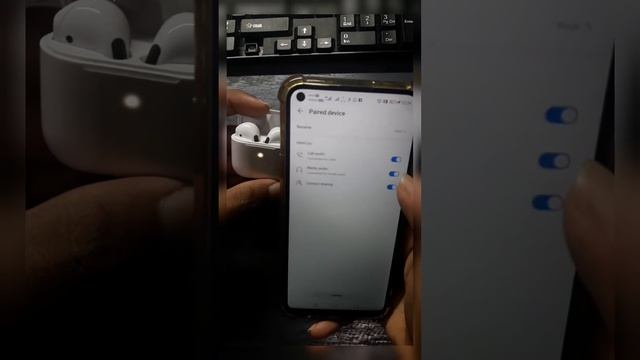 How to setup on Airpods on Android and detection battery status | Duvi Creations