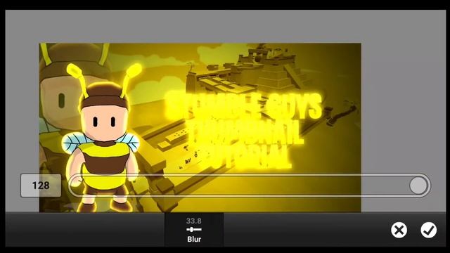 MAKE THIS AMAZING THUMBNAIL ON ANDROID STUMBLE GUYS #stumble  #thumbnailtutorial