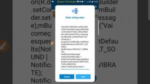 Sketchware Notificações na barra de título (Push Notification)