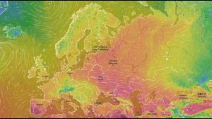 Движение воздушных масс воздуха над Европой и ЕТР за аномально-теплый сентябрь 2024 года
