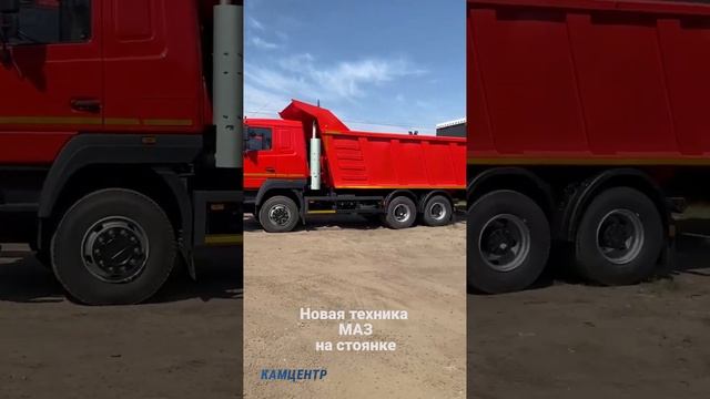 Техника МАЗ на стоянке #маз #грузовик #дальнобой