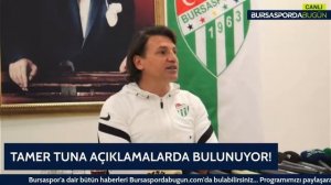 📌 Bursaspor Teknik Direktörü Tamer Tuna açıklamalarda bulunuyor 🔴 Canlı Yayın