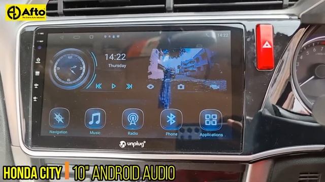 HONDA CITY FRONT & BACK CAMERA ANDROID KIT INSTALLED #hondacity #carmodification #honda #carservice
