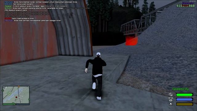 SERVER GTA SAMP PC/ANDROID GREENCITY ROLEPLAY