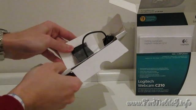 Unboxing Logitech webcam C210 смотреть онлайн