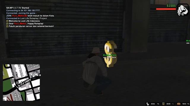 GTA SAMP SERVER WAH GILA LOST LIFE ROLEPLAY || GTA SAMP ANDROID INDONESIA