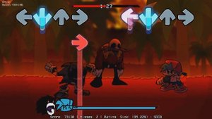 FNF Burning Sonic.exe Restored 5.0 Leaked Build