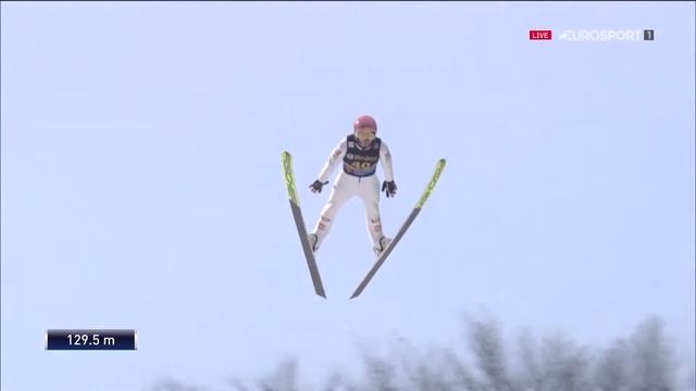 Daniel HUBER 129.5m Willingen 2020 смотреть онлайн