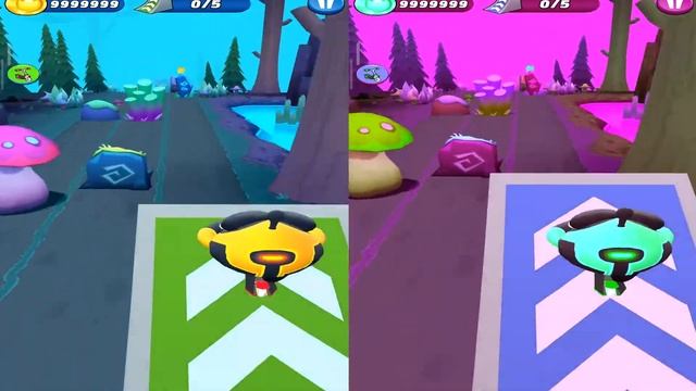 Om Nom: Run - Gameplay - Happy games LILU (Android, iOS) смотреть онлайн