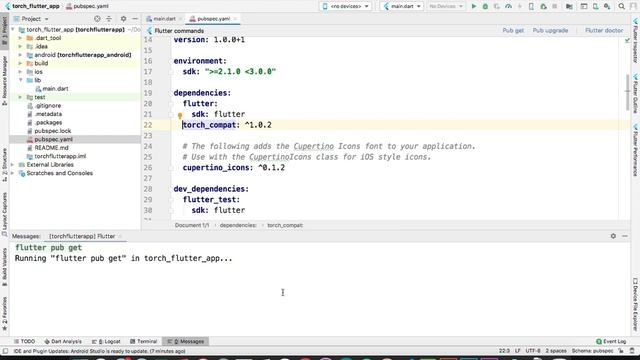 14 - Torch/Flash Light App in Flutter | Android Studio Tutorial 2020 | Hindi/Urdu