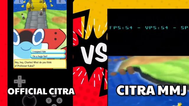 CITRA OFFICIAL VS CITRA MMJ MOD VERSION GAMING COMPARISON |!FASTEST 3DS EMULATOR SNAPDRAGON 855