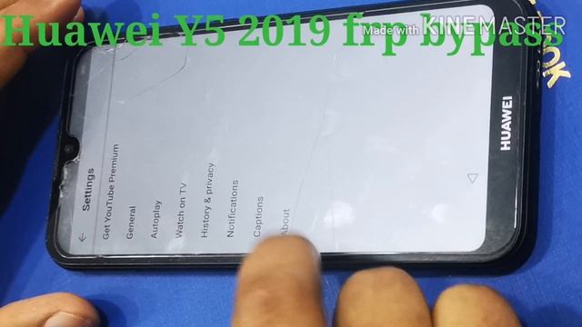Huawei Y5 2019 frp bypass AMN-LX9 without any apk install unlock mobile New security смотреть онлайн